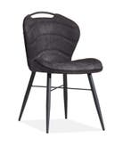 Eetkamerstoel Talent - eetkamerstoelen - Antraciet, Huis en Inrichting, Stoelen, Nieuw, Overige materialen