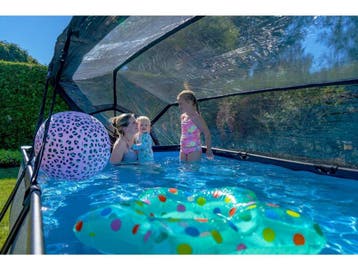 EXIT Zwembad Overkapping 220x150cm - Zwembad Dome -, Kinderen en Baby's, Speelgoed | Overig, Verzenden, Zo goed als nieuw