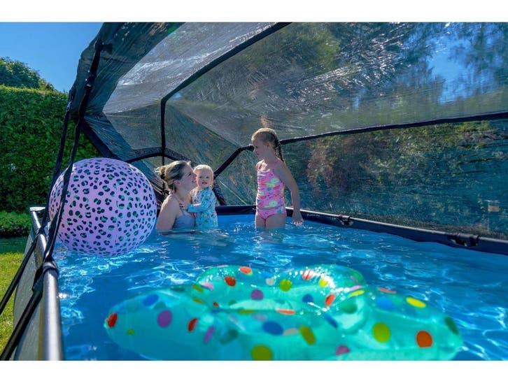 EXIT Zwembad Overkapping 220x150cm - Zwembad Dome -, Kinderen en Baby's, Speelgoed | Overig, Zo goed als nieuw, Verzenden