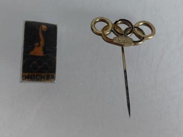Olympische Spelen - 1958 - Een set van twee originele, Nieuw