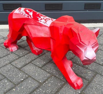 Daluxe Art - 1999 • XXL Peaky Blinders Panther 80cm, Antiek en Kunst