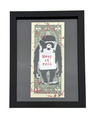 WhyCreationz (XX-XXI) - Banksy Series: Monkey Sign