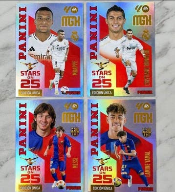 Panini Complete set, Nieuw