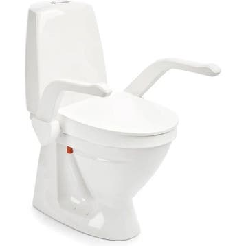 Etac My loo toiletverhoger met armsteunen - 10 cm, Diversen, Verpleegmiddelen, Ophalen of Verzenden, Nieuw