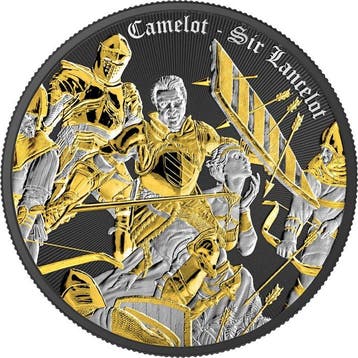 Niue. 2 Dollars 2024 Camelot - Sir Lancelot - Multimetal - 1