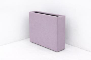 Akoestische plantenbak - 84x91x26cm (hxbxd) - wolvilt - lila, Werkplek, Ophalen of Verzenden, Nieuw in verpakking, Overige typen