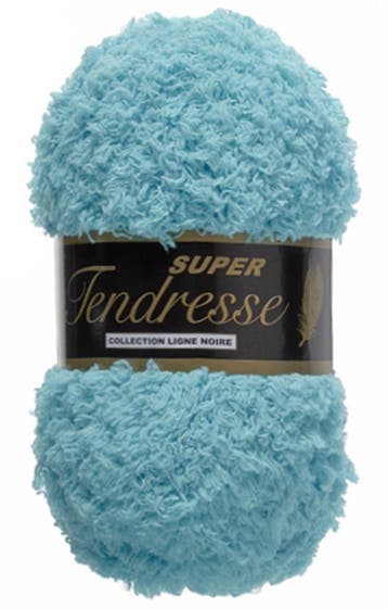 Lammy Yarns Super Tendresse - 515 Aquablauw - Fantasiegare, Ophalen of Verzenden, Nieuw