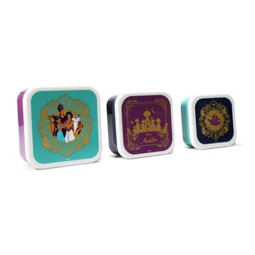 Disney Aladdin Set van 3 Lunchboxen, Ophalen of Verzenden, Nieuw