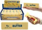 Butter Squishy - Squeeze Boterstaaf 1 stuk (14cm) | Kids Fun, Verzenden, Nieuw