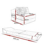 Camper Matras 200x70 | Luxe & Opvouwbaar | Nieuw, Caravans en Kamperen, Ophalen of Verzenden, Nieuw