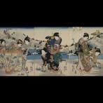 Ichiysai Kuniyoshi – “Okuniwa no Tsumikusa” (Kruiden, Antiek en Kunst