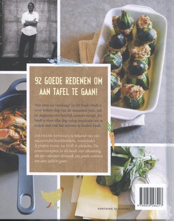 De zomer op tafel 9789059566217 Stéphane Reynaud, Verzenden, Gelezen, Stéphane Reynaud
