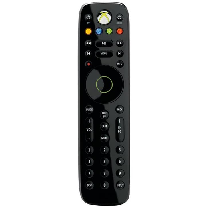 Microsoft Xbox 360 Media Remote Zwart (Xbox 360 Accessoires), Spelcomputers en Games, Spelcomputers | Xbox 360, Zo goed als nieuw