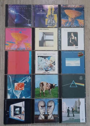 Dire Straits, Pink Floyd - Collezione di 15 cd - Diverse, Nieuw in verpakking