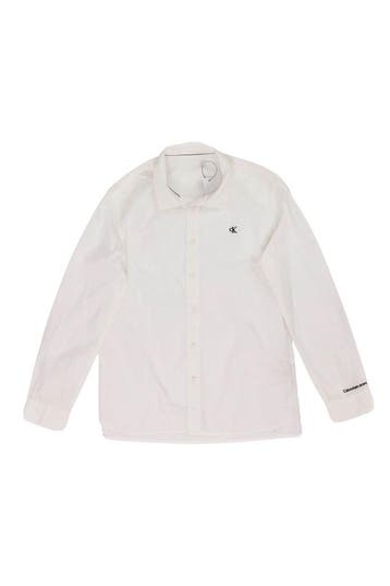 Calvin Klein Overhemd Jongens in maat 164 Wit, Verzenden, Zo goed als nieuw, Calvin Klein, Jongen of Meisje