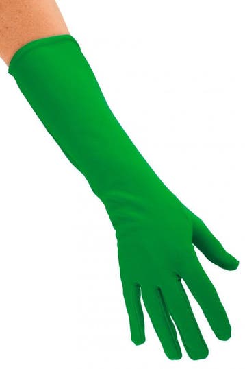Lange Handschoenen Groen - XL, Verzenden, Nieuw