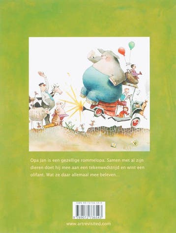 Opa Jan wint een olifant Jan 9789072736543 M. van Dokkum, Verzenden, Gelezen, M. van Dokkum
