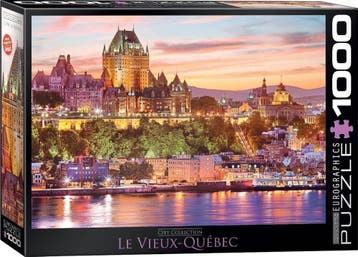 Le Vieux Quebec Puzzel (1000 stukjes) | Eurographics -, Verzenden, Nieuw