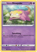 Galarian Slowpoke 054/163 Battle Styles, Ophalen of Verzenden, Nieuw, Losse kaart, Foil