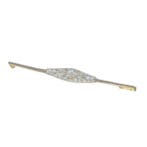 Zonder minimumprijs - Broche - 18 karaat Geel goud - 0.22ct.