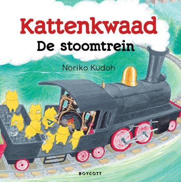 De stoomtrein / Kattenkwaad - Kudoh Noriko 9789492986153, Boeken, Verzenden, Zo goed als nieuw, Kudoh Noriko