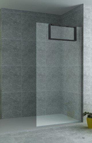 Opbouwnis voor douchewand 30 x 60 x 8 cm mat zwart, Ophalen of Verzenden, Nieuw, Bad