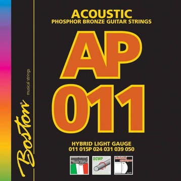Boston AP-11 Phosphor Bronze Akoestische Gitaar Snaren, Ophalen of Verzenden, Nieuw