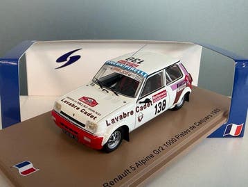 Spark 1:43 - Model raceauto - Renault 5 Alpine #138 Rally, Nieuw