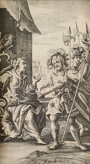 Homerus - De Iliaden (Ilias) - 1658