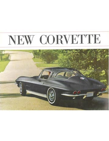 1963 CHEVROLET CORVETTE BROCHURE ENGELS (USA), Nieuw, Chevrolet, Author
