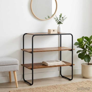 vidaXL Consoletafel Oud hout 100 x 41 x 75 cm Bewerkt hout, Huis en Inrichting, Verzenden, Nieuw, Overige houtsoorten, Minder dan 50 cm