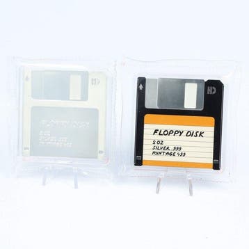 Niue. 2 Dollars 2024 - Floppy Disk 2 Oz (2 stuks) (Zonder