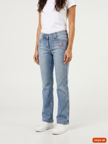 Crocodile Jeans Dames maat WW29 / L37 Blauw Vintage, Ophalen of Verzenden, Nieuw