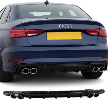 Diffuser | geschikt voor Audi | A3 Facelift | 4D. Sedan | 8V, Verzenden, Nieuw, Audi