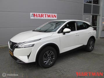 Zakelijke Lease |  Nissan QASHQAI 1.3 MHEV Acenta Navi full, Gebruikt, Euro 6, Overige brandstoffen, Wit