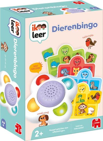 Ik Leer Dierenbingo | Jumbo - Educatieve spellen, Kinderen en Baby's, Speelgoed | Educatief en Creatief, Verzenden, Nieuw