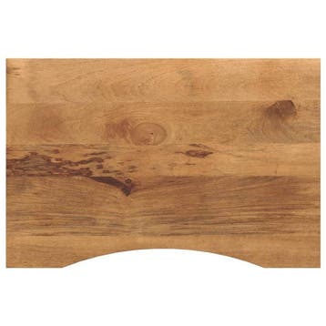 Massief Houten Blad 100x60 | B-keuze | 34% Korting, Huis en Inrichting, 100 tot 150 cm, Rustiek, Zo goed als nieuw, Tafelblad