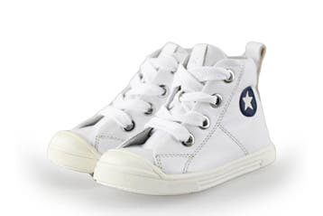 Jopper Hoge sneakers Jongens in maat 20 Wit, Verzenden, Schoenen, Zo goed als nieuw, Jongen of Meisje