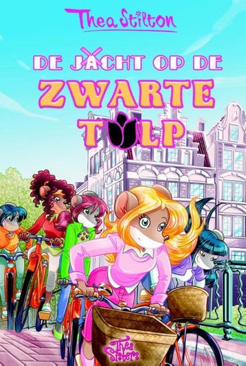 Thea Stilton 19 - De jacht op de zwarte tulp - Thea Stilton, Boeken, Verzenden, Zo goed als nieuw, Thea Stilton