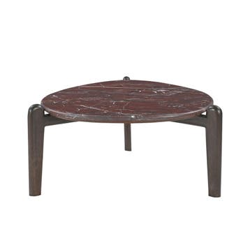 Salontafel Alva Marmer 81 cm | Starfurn, Ophalen of Verzenden, Nieuw