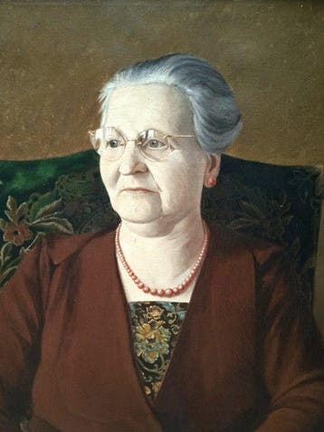 Egbertus Martinus Ellemers (1866-1945) - Portret van mevr.