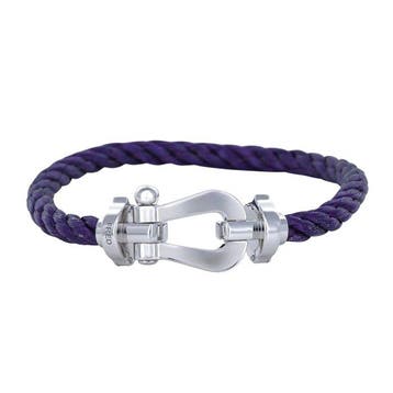 Fred - Armband - Force 10 - 18 karaat Witgoud, Nieuw