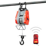 Elektrische kabeltakel 490kg 30m draadloze sturing variabele, Ophalen of Verzenden, Nieuw
