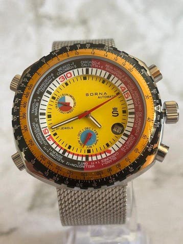 Sorna - World Time - Zonder minimumprijs - Heren - 2010-2020, Nieuw