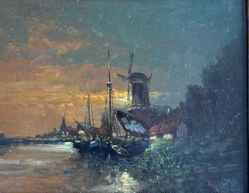 WF Smith (XX) - Rivier en molens
