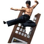 Bruce lee flying-kick resin statue 32 cm, Ophalen of Verzenden, Nieuw