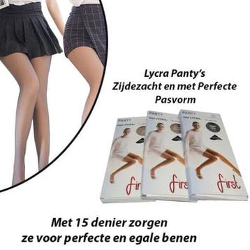 7-Paar voor 7 Dagen Lycra Panty’s Zijdezacht en met Perfecte, Kleding | Dames, Leggings, Maillots en Panty's, Verzenden, Nieuw