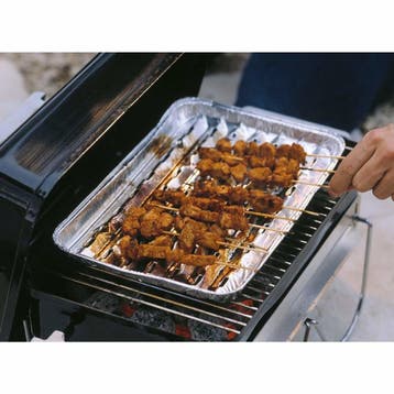 Benson Set van 8 aluminium grillschalen - Hittebestendig..., Ophalen of Verzenden, Nieuw