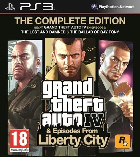 Grand Theft Auto IV (GTA 4) Complete Edition PS3, Spelcomputers en Games, Games | Sony PlayStation 3, 1 speler, Vanaf 16 jaar