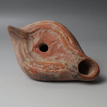 Oud-Romeins Terracotta olielamp, Type Atlante IV - Bonifay